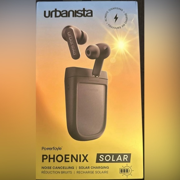 Urbanista wireless Phoenix headsets solar powered